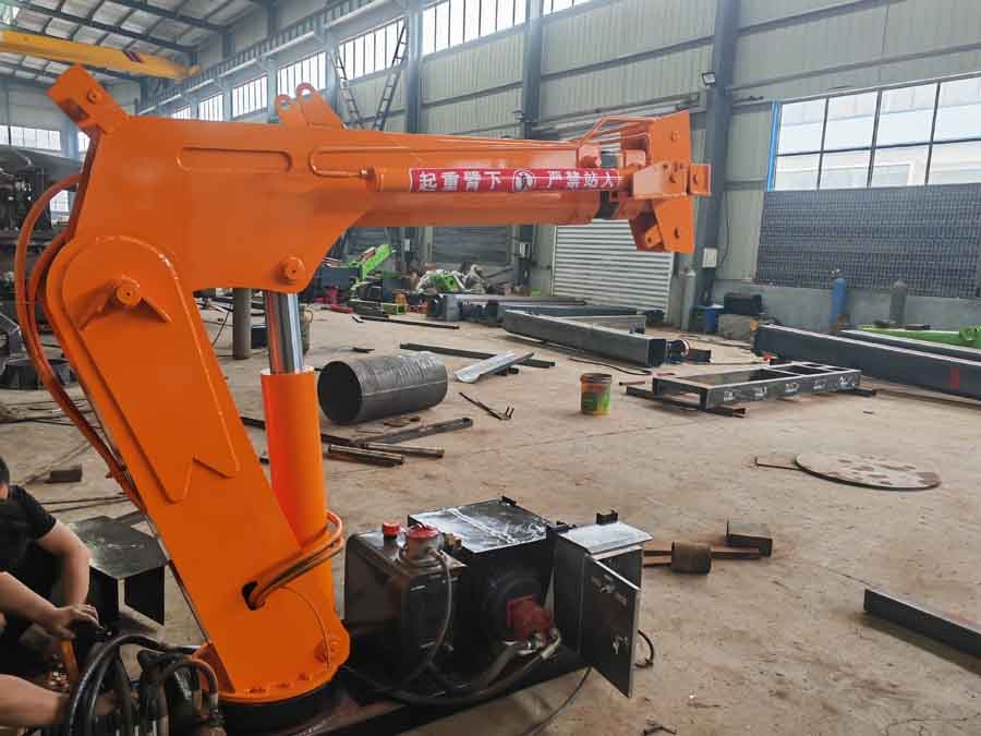 挖抓船吊固定吊車載吊總成