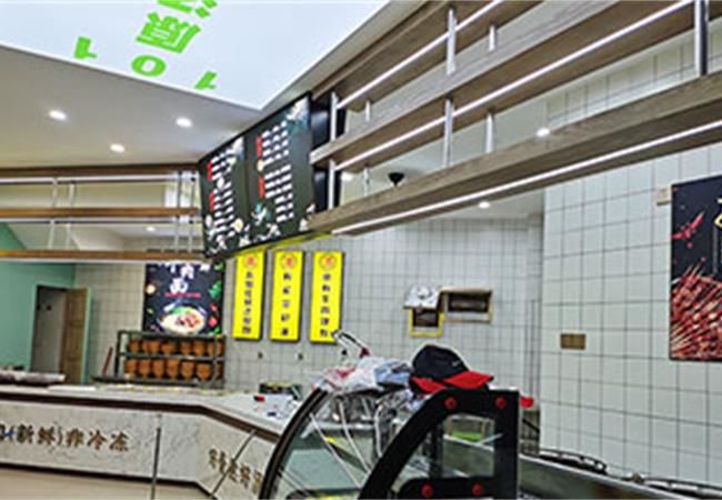 合肥面館裝修，牛真牛面館設(shè)計(jì)裝修實(shí)景案例