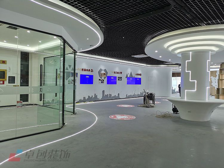 企業(yè)黨建展廳設計
