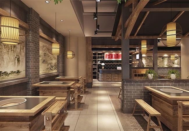 合肥火鍋店設(shè)計(jì)要點(diǎn)，火鍋店裝修效果圖